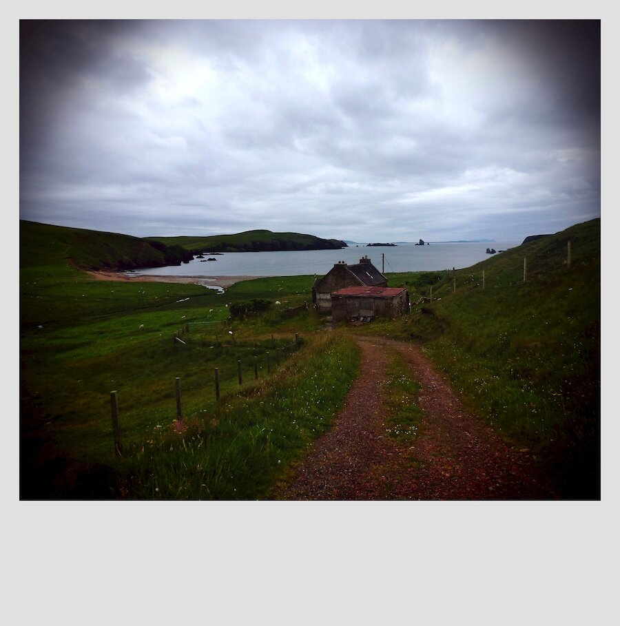 Magnus Bain's home featured in the crime thriller Shetland