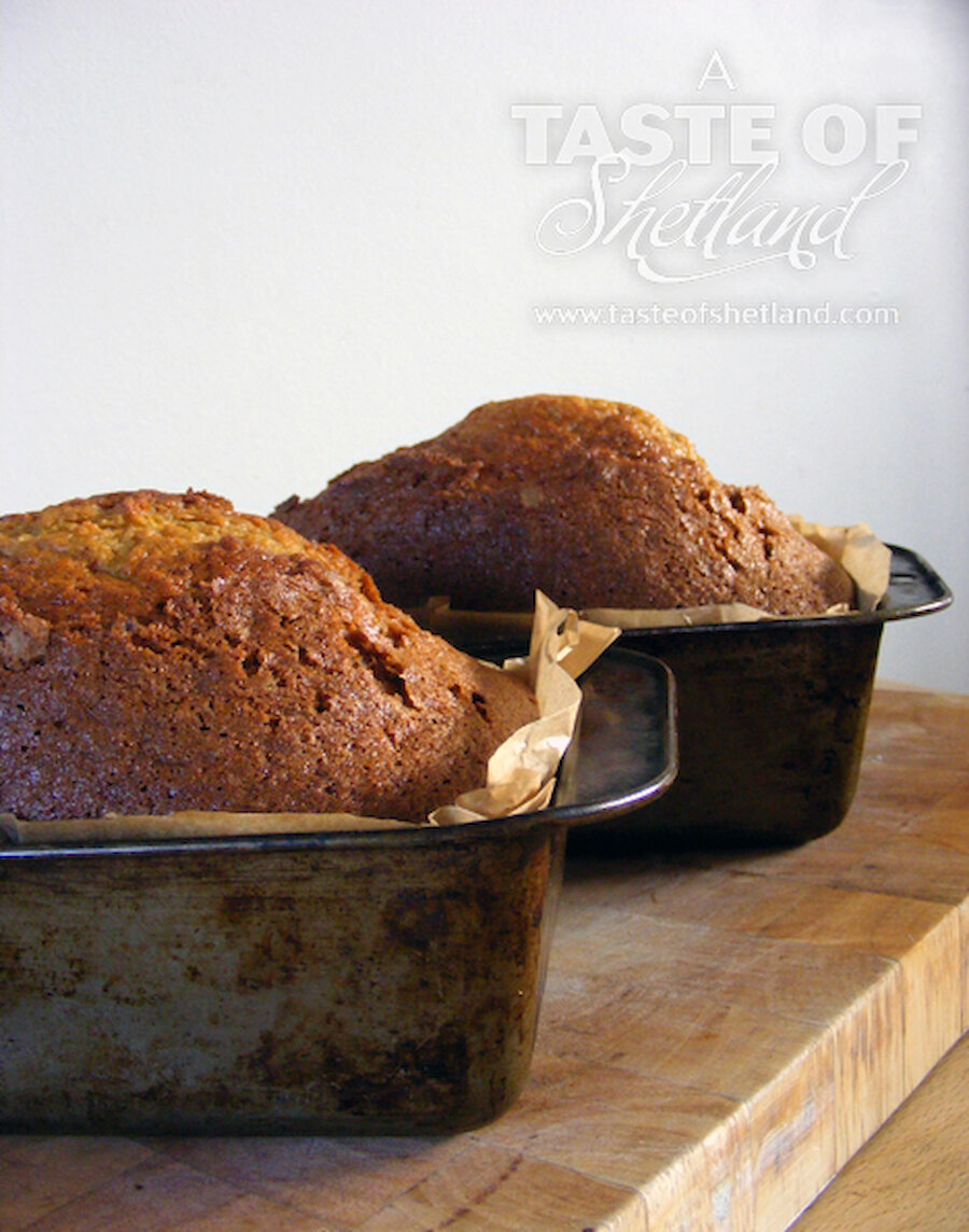 Pumpkin loaves - one for me, one for a friend