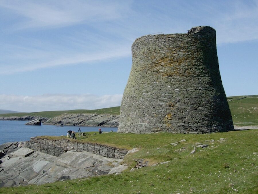 The broch on Mousa, focus of the student architects' project | Alastair Hamilton