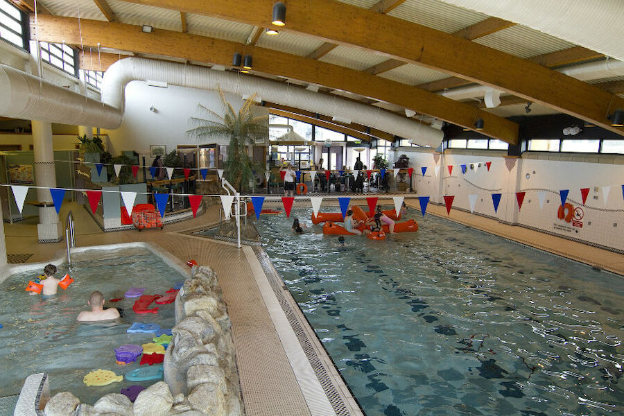 The pool in the village of Scalloway (Courtesy Shetland Recreational Trust)