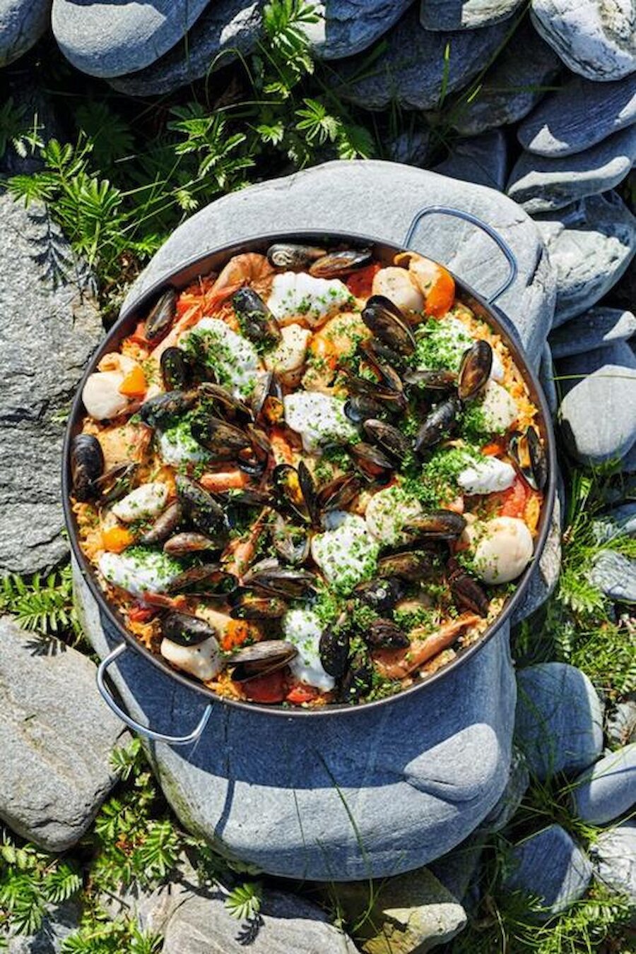 Seafood paella | Taste of Shetland