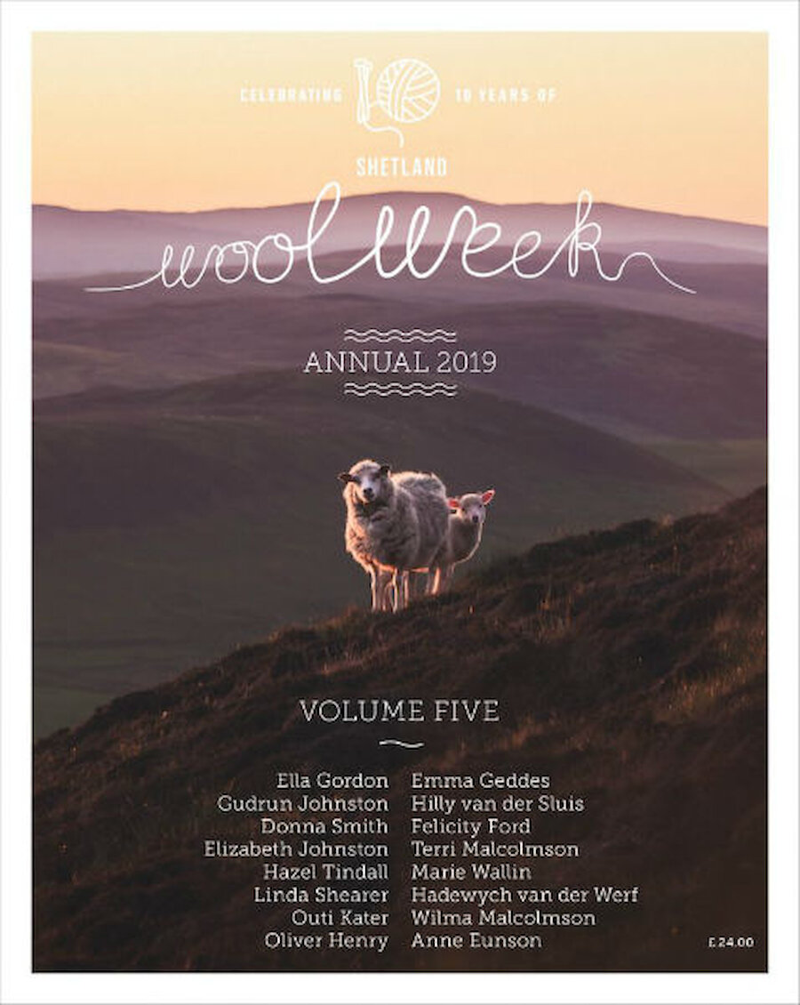 The Wool Week Annual is in great demand (Courtesy Shetland Wool Week)