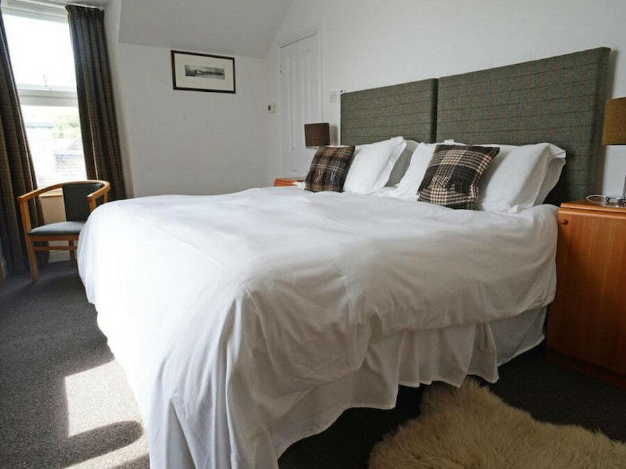 A bedroom at the Scalloway Hotel (Courtesy Christie & Co)
