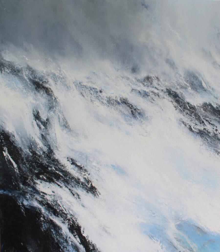 Janette Kerr, Where dark and light are bound together, Fuglefjorden, 2018. Courtesy the artist and Cadogan Contemporary