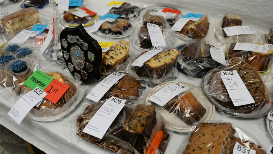 Our home bakers always produce great cakes for the agricultural shows (Courtesy Alastair Hamilton)