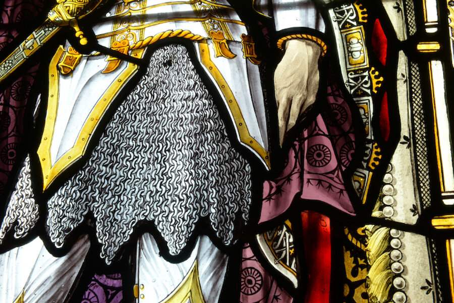 The windows feature some of the best secular stained glass in the United Kingdom (Courtesy Alastair Hamilton)