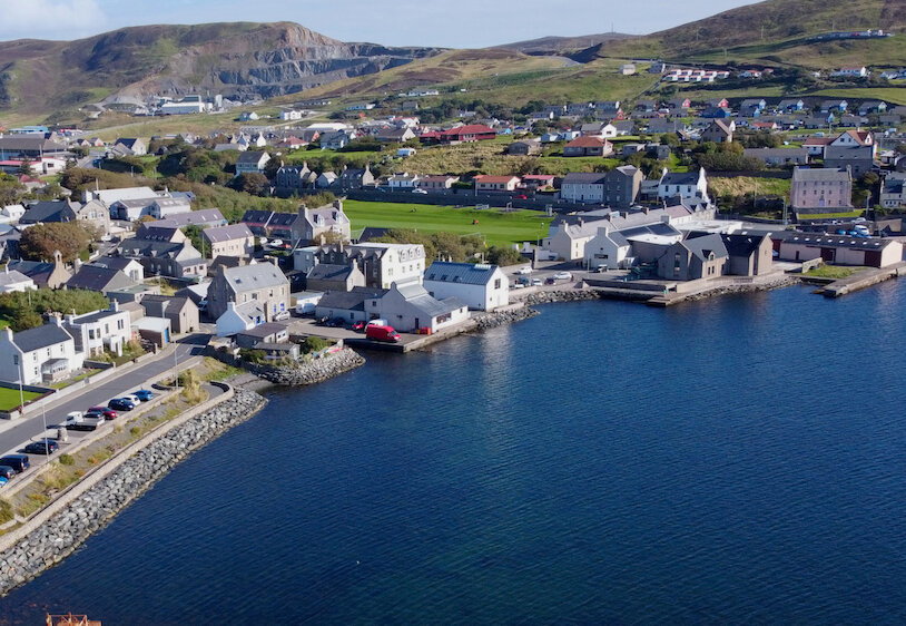 Scalloway – a village building a bright future
