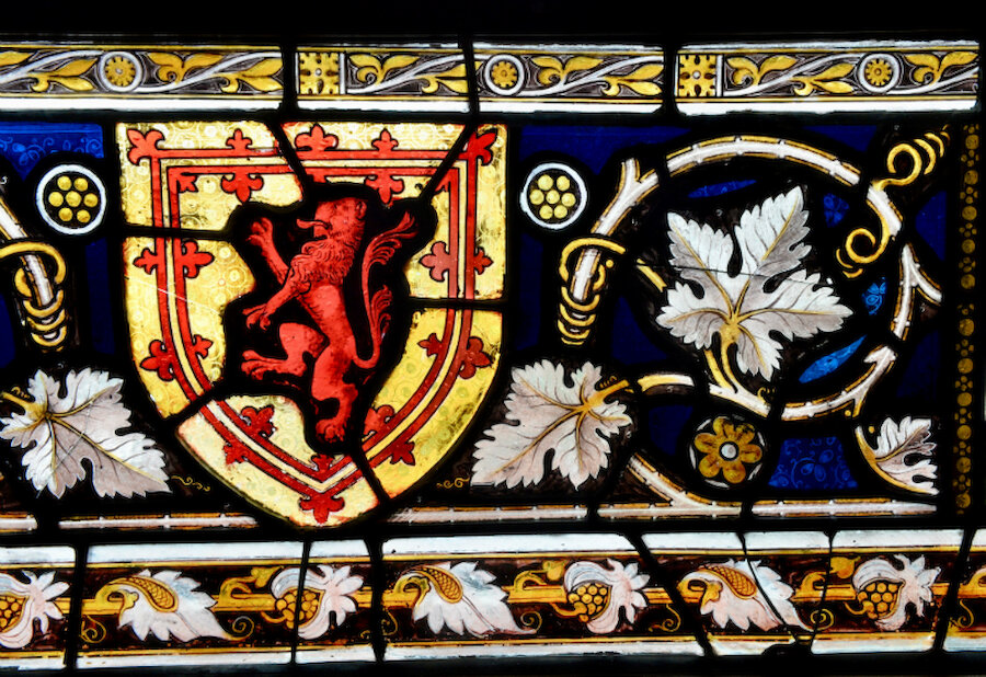 More fine detailing in stained glass (Courtesy Alastair Hamilton)