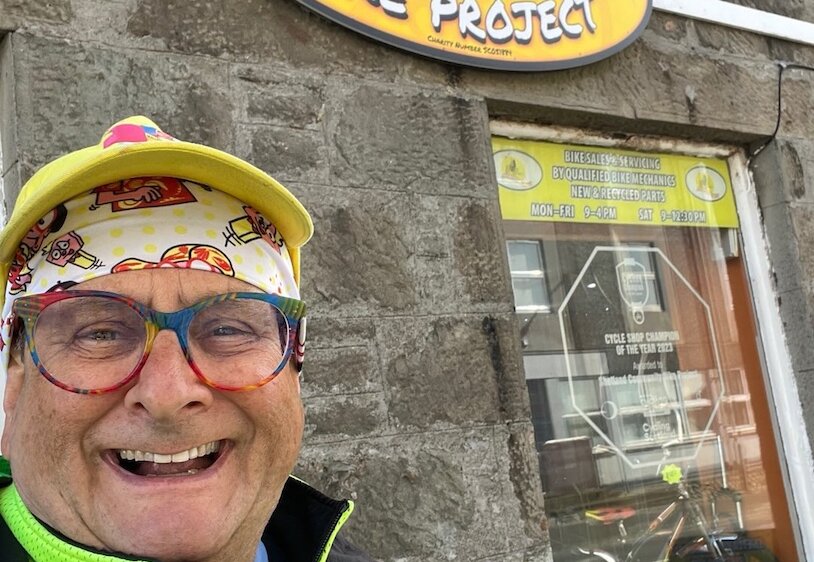 Timmy Mallett visits Shetland