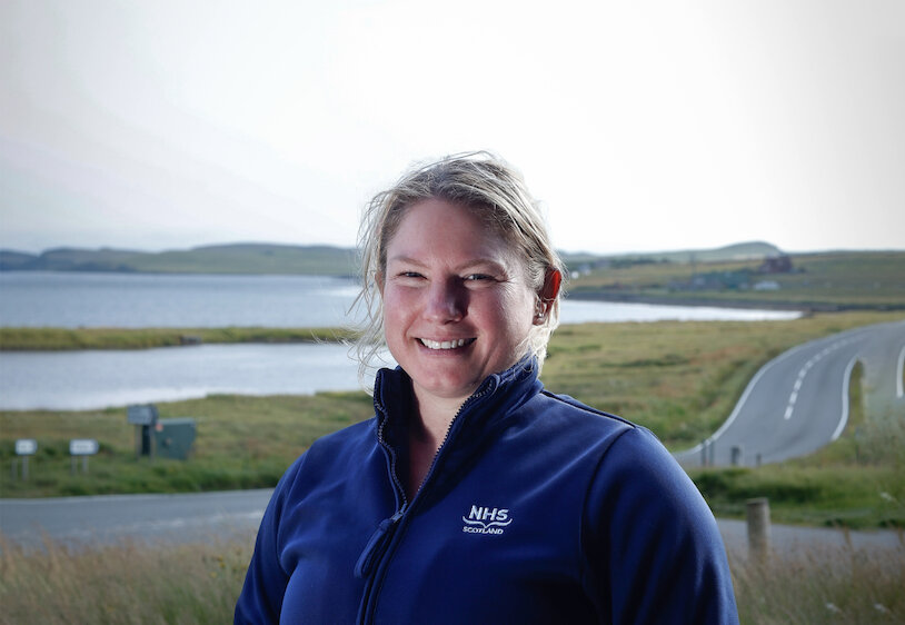 The firefighting dental nurse: Apryl Carroll's Shetland story