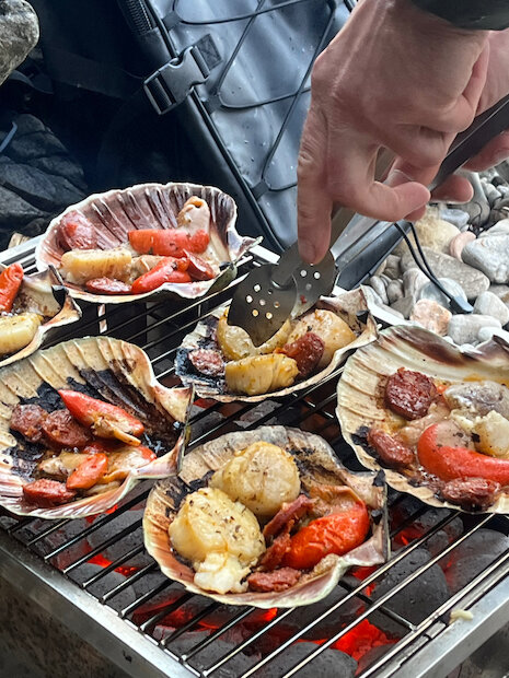 25 - Sample fresh Shetland seafood
