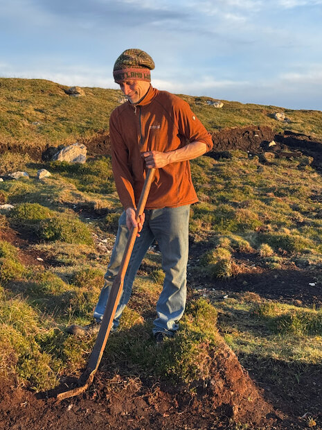 96 - Peat bog and peat cutting