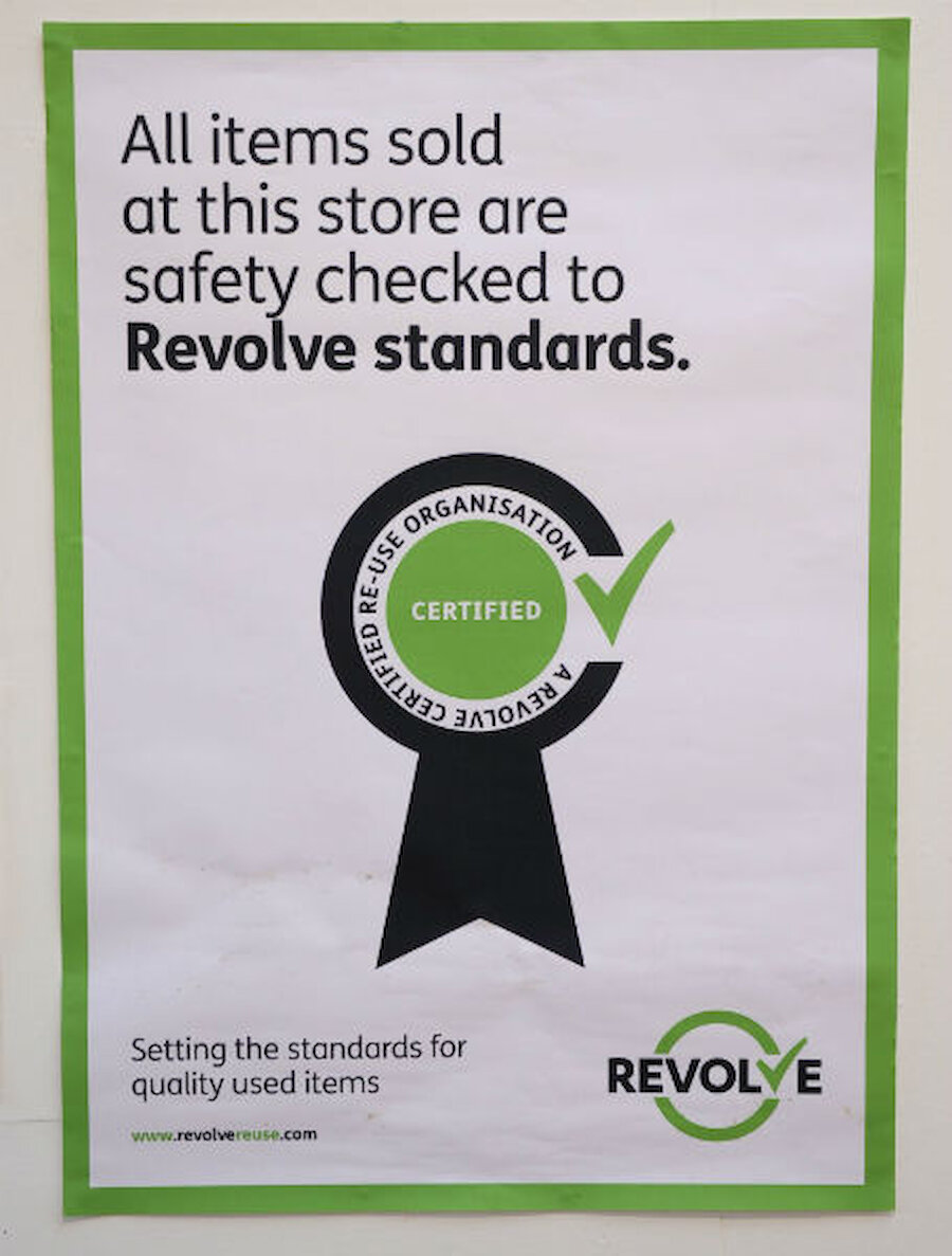 Reassurance for customers through the Revolve scheme (Courtesy Alastair Hamilton)