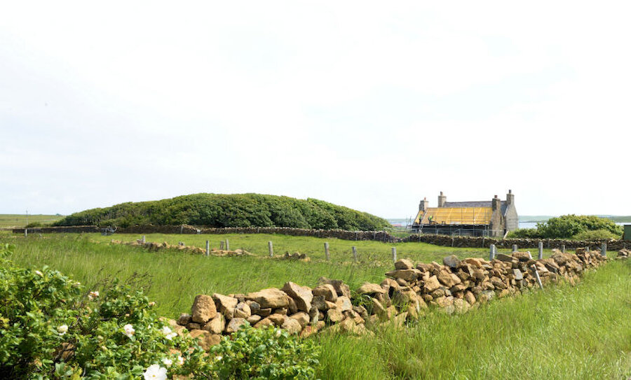 Britain's most northerly woodland and Laurence Edmondston's former home at Halligarth in Unst are to be restored by the National Trust for Scotland (Courtesy Alastair Hamilton)