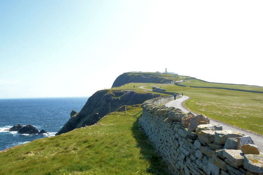 Sumburgh Lighthouse. The buildings have been adapted to tell the story of the site and the natural world that surrounds it (courtesy Alastair Hamilton)