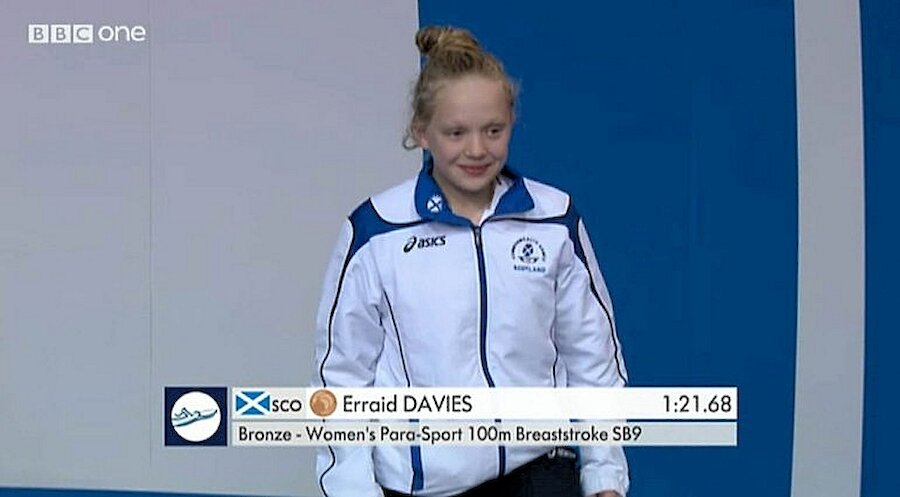 Flashback to 2015: Erraid takes bronze in Glasgow's Commonwealth Games (Courtesy BBC)