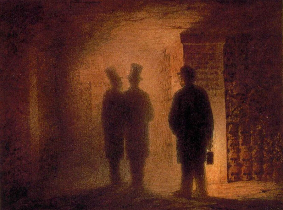 V. A. Hartmann, 'Catacombs'