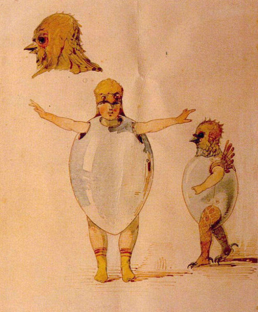V. A. Hartmann, 'Ballet of the unhatched chicks'
