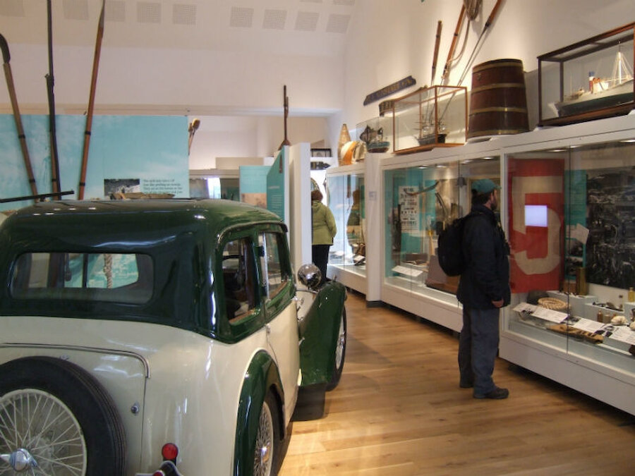 A small part of the Shetland Museum's collection.