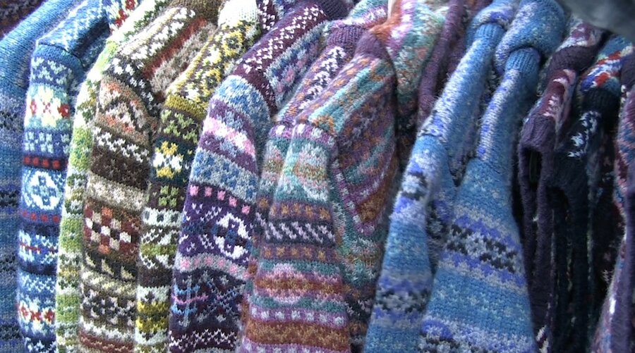 Shetland is known for its fine knitwear all over the world