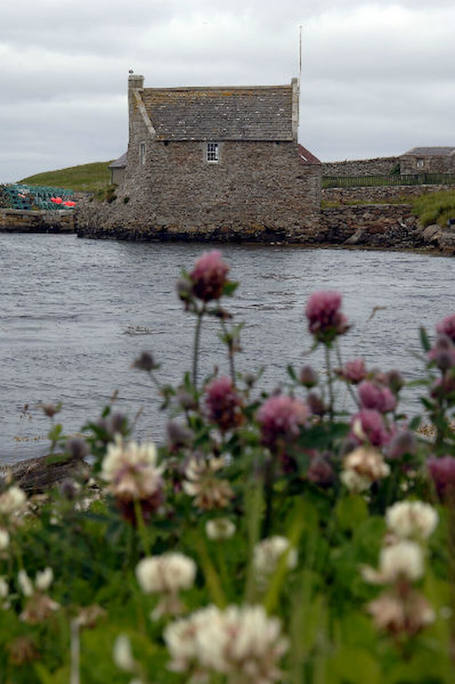 An old stone warehouse on the pier at Symbister houses a museum recalling Shetland's Hanseatic trade. (Courtesy Promote Shetland)