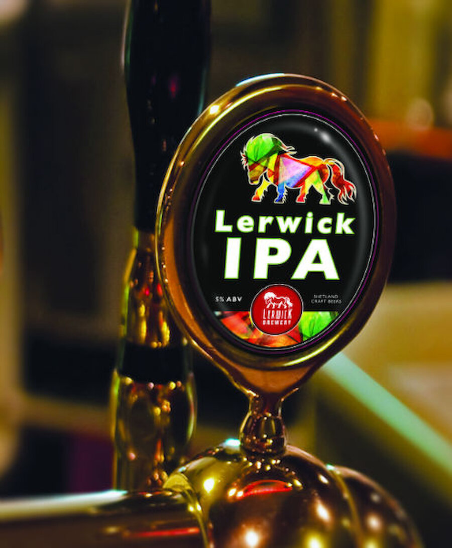 The latest addition to Shetland's beer range is the Lerwick Brewery's cask IPA (Courtesy Lerwick Brewery)