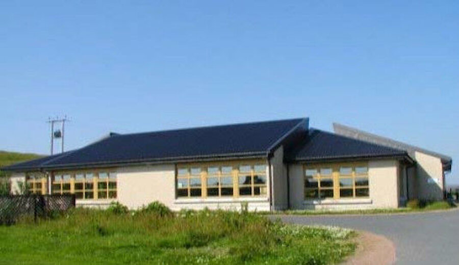 The primary school at Skeld (Courtesy Shetland Islands Council)