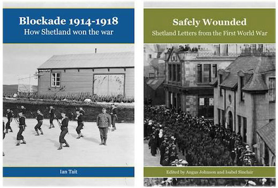 The new books offer a very affordable insight into Shetland's wartime role and the experiences of local combatants. (Courtesy Shetland Islands Council)