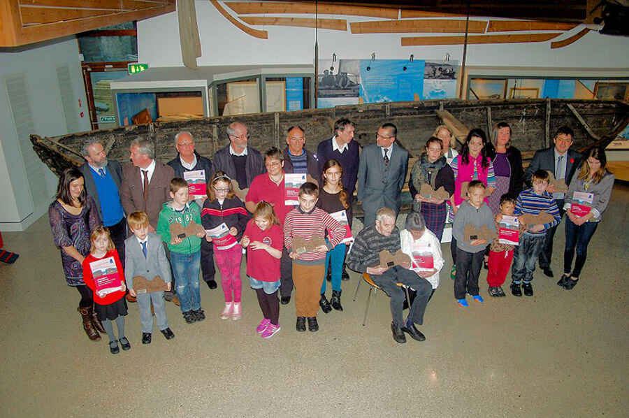 The award winners, whose work reflected a diverse range of projects (Courtesy Shetland Amenity Trust)