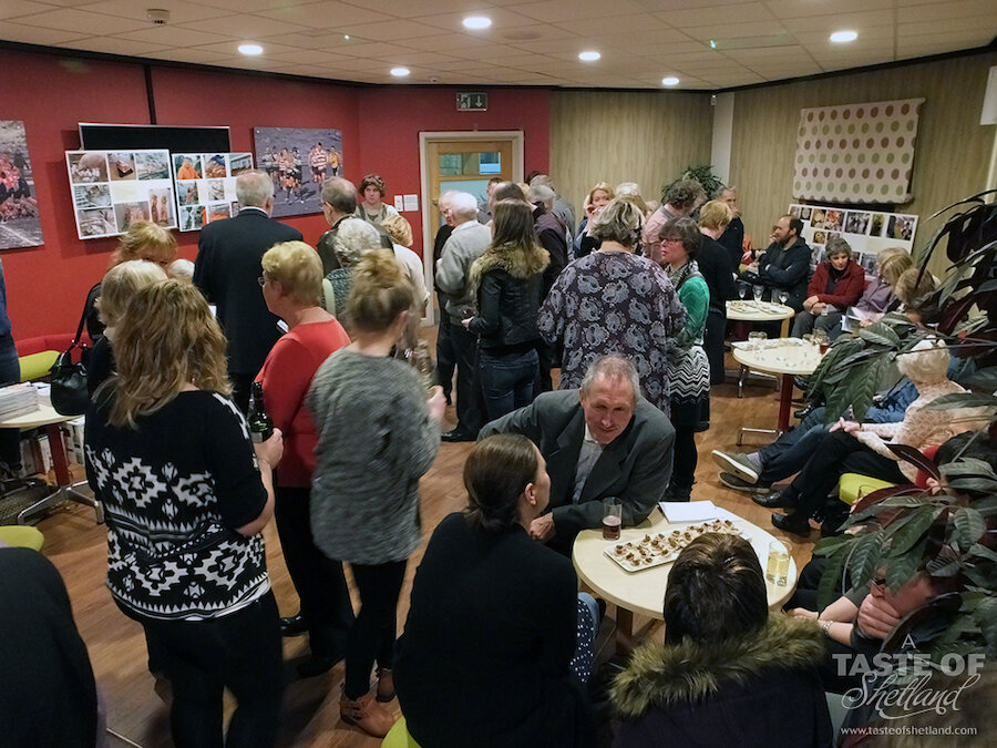 Shetland Food and Cooking launch at the Loch Bar, Clickimin Centre on 14th November