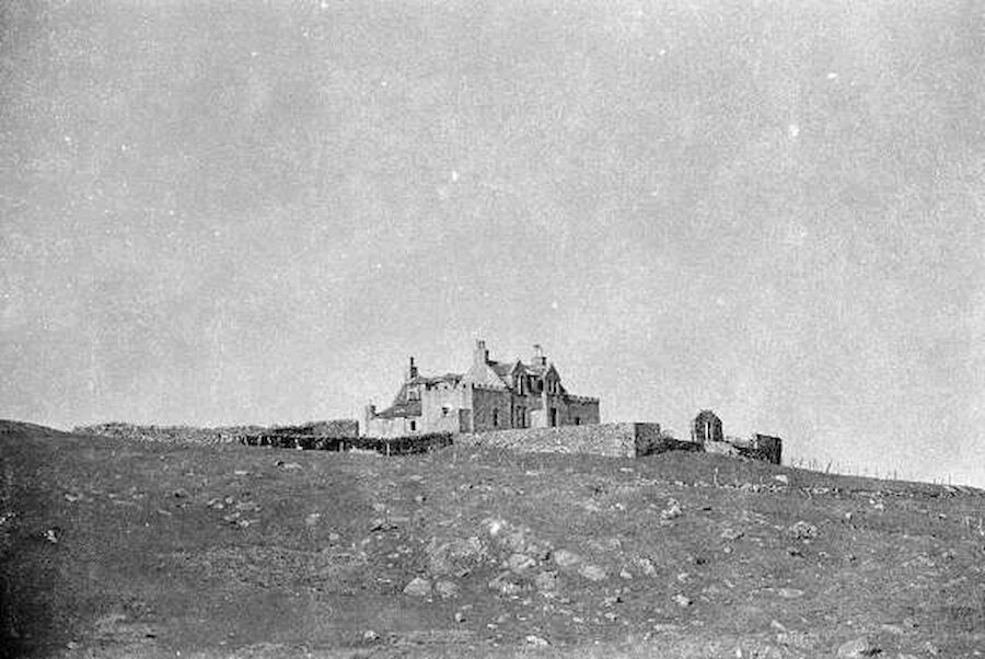 Windhouse, photo from the Shetland Museum & Archives