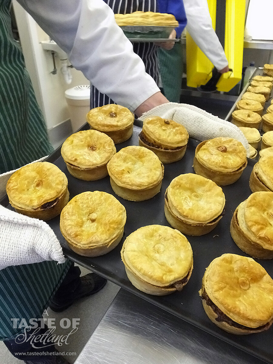J.K Anderson pies fresh out of the oven
