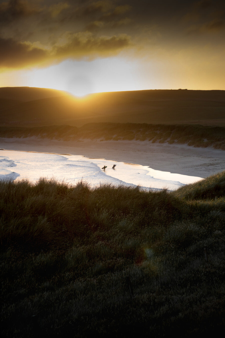 Sunset surfing at Quendale | Ritchie Williams