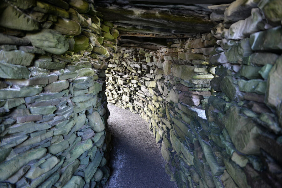 One of the covered passages that children love exploring | Alastair Hamilton