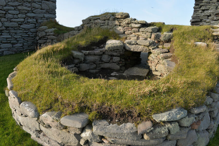 A former kiln for drying grain adjacent to the old laird's house | Alastair Hamilton
