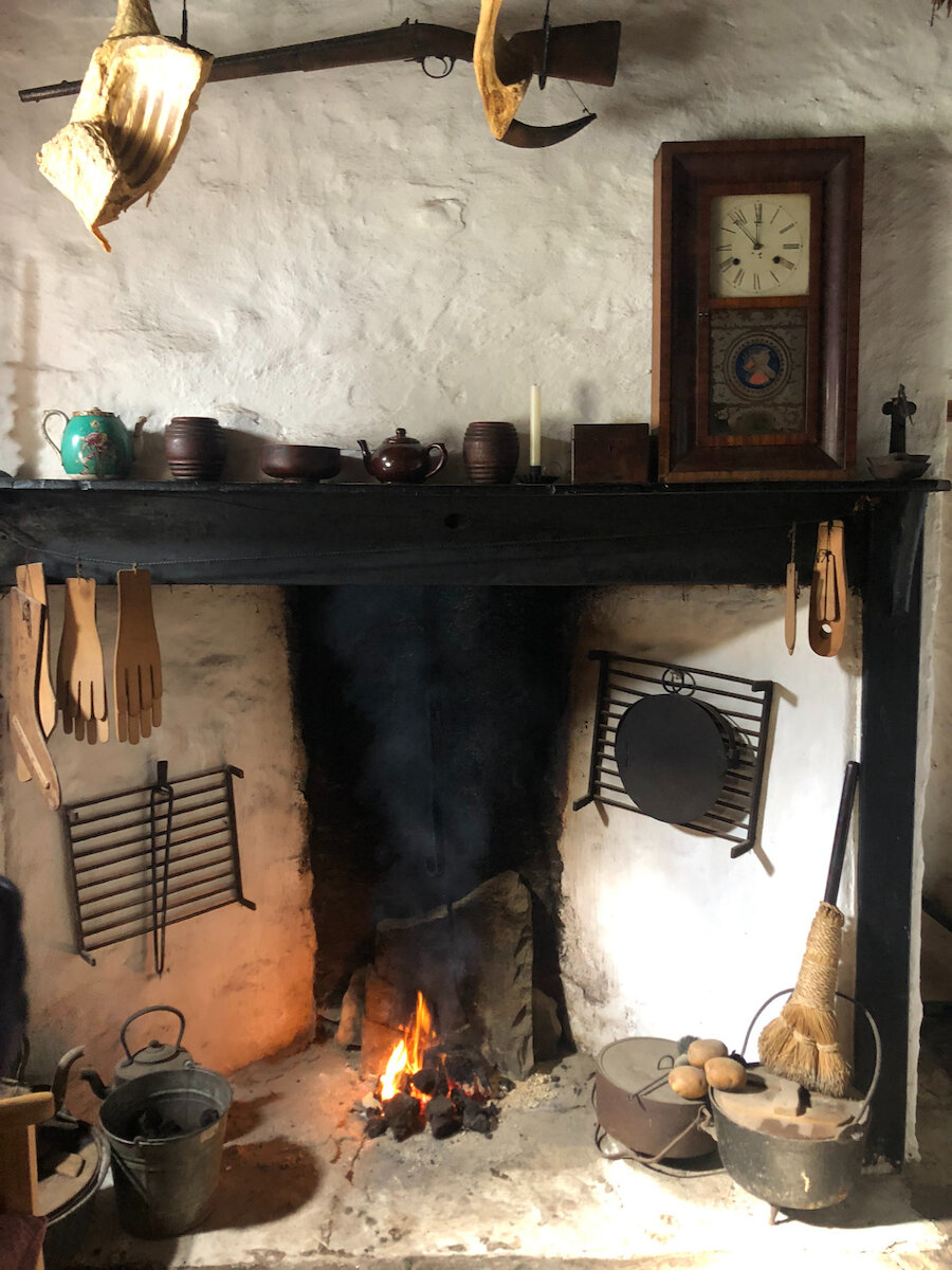 On dark winter nights Shetlanders would gather round the fire and share folk stories