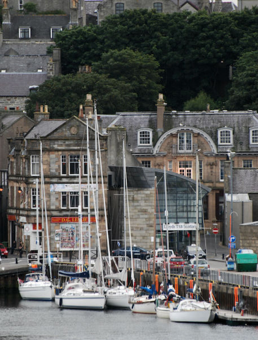 Some day, they'll be back: yachts in the small boat harbour (Courtesy Alastair Hamilton)