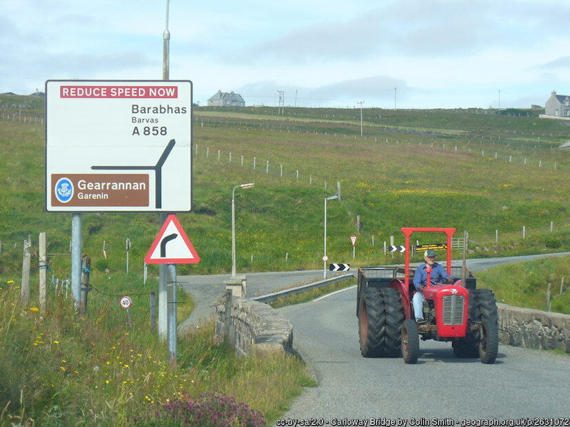 A Gaelic road sign in the Western Isles | Colin Smith