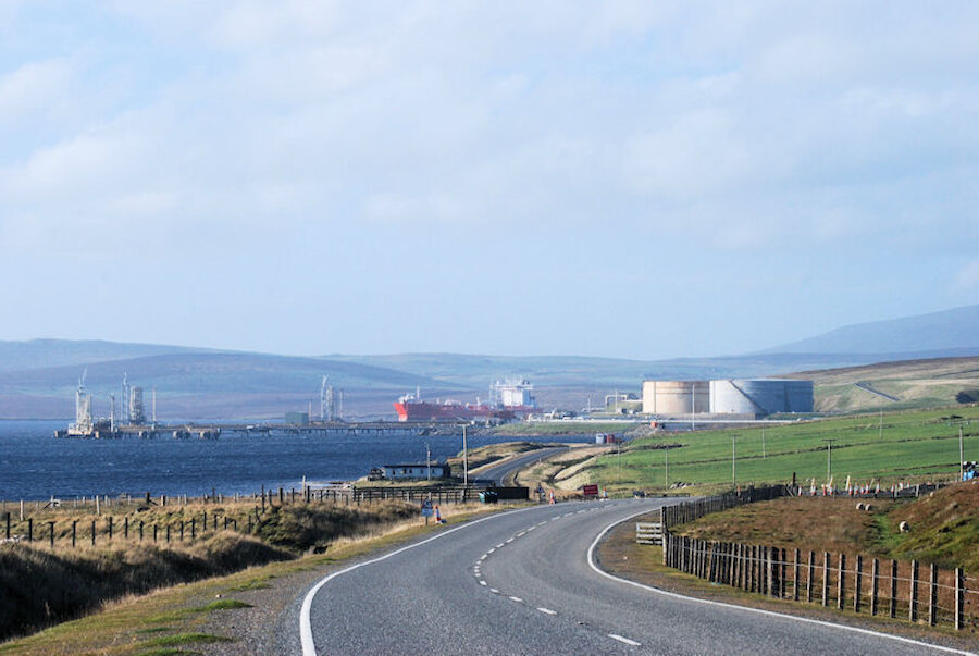 The Sullom Voe oil terminal, Shetland | Alastair Hamilton