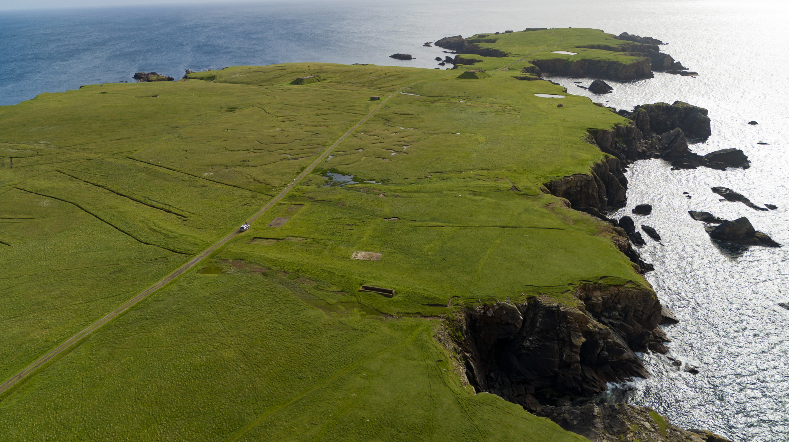 Lamba Ness in Unst is the proposed launch site for the SaxaVord Space Port.