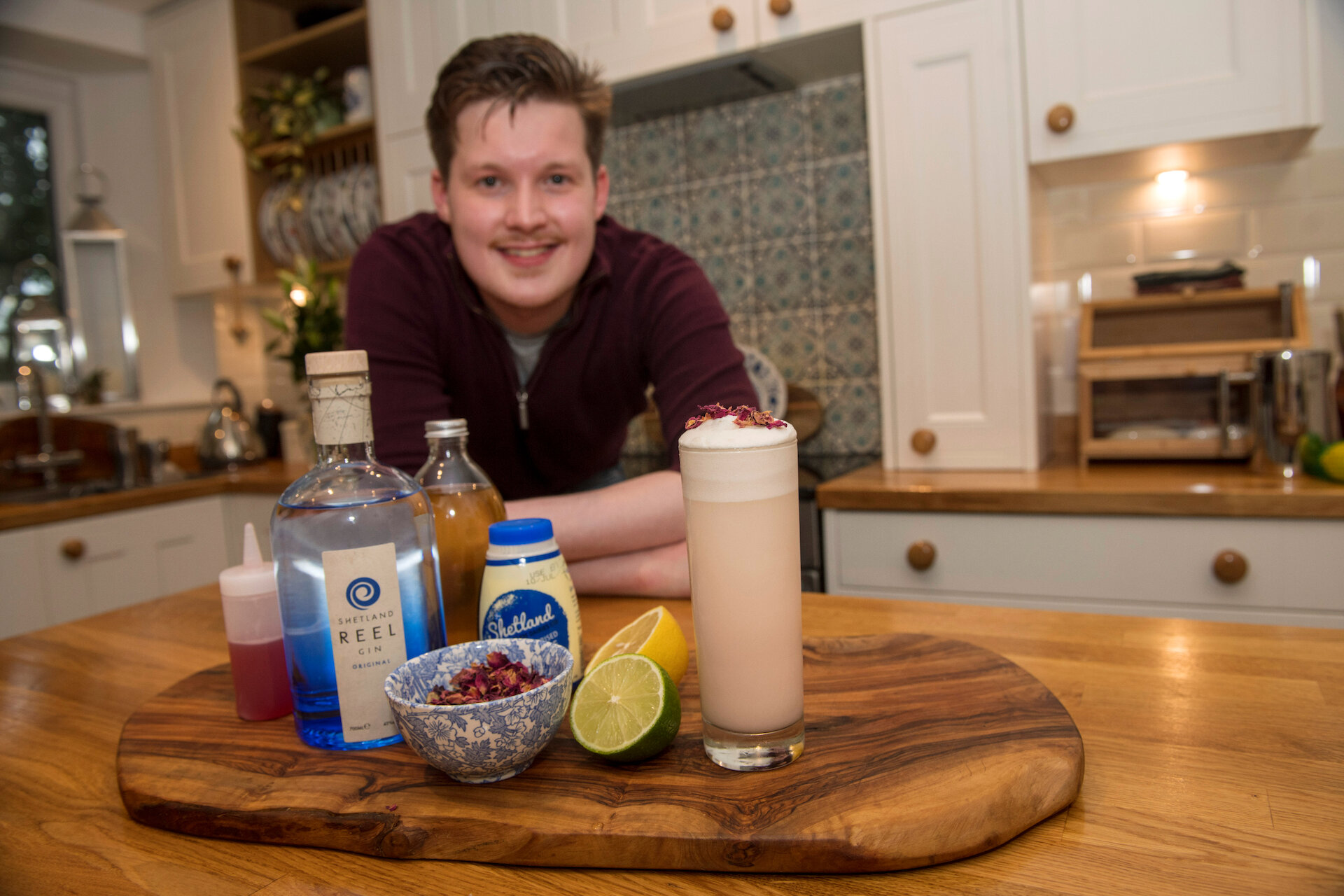 Jonny Sandison finds inspiration in Shetland drinks and flavours.