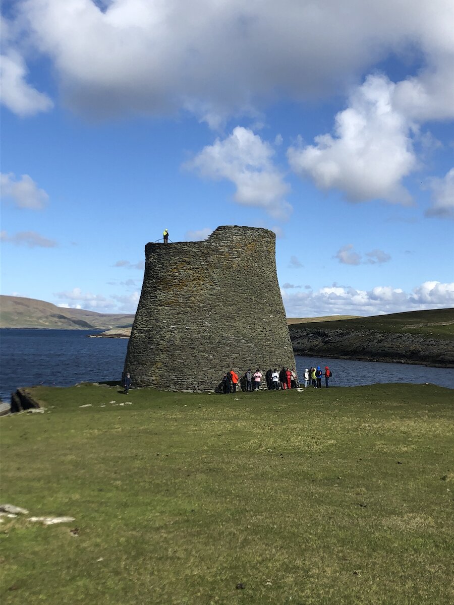 Mousa Broch. Photo by Laurie Goodlad