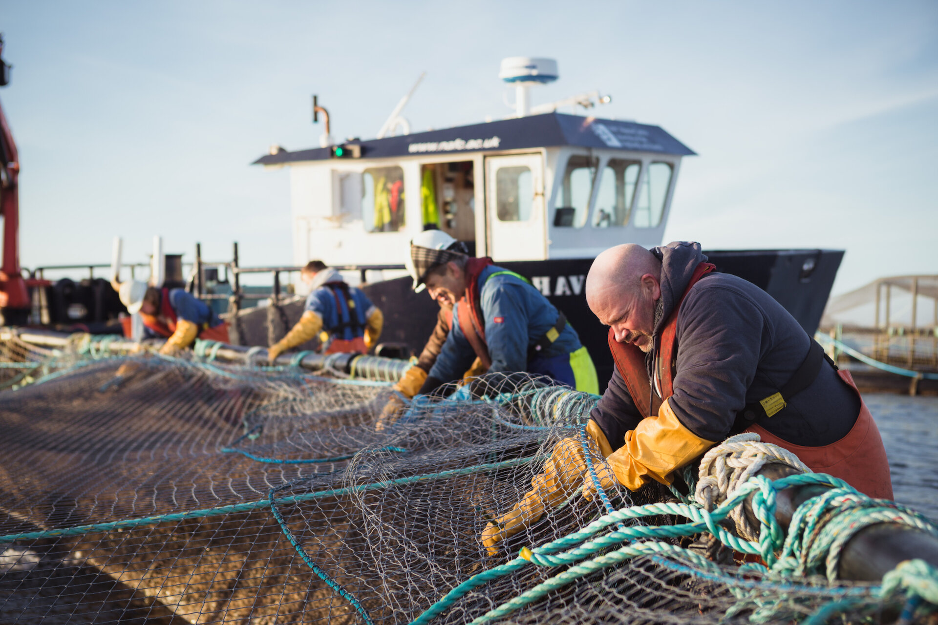 Salmon farming provides hundreds of jobs across Shetland.