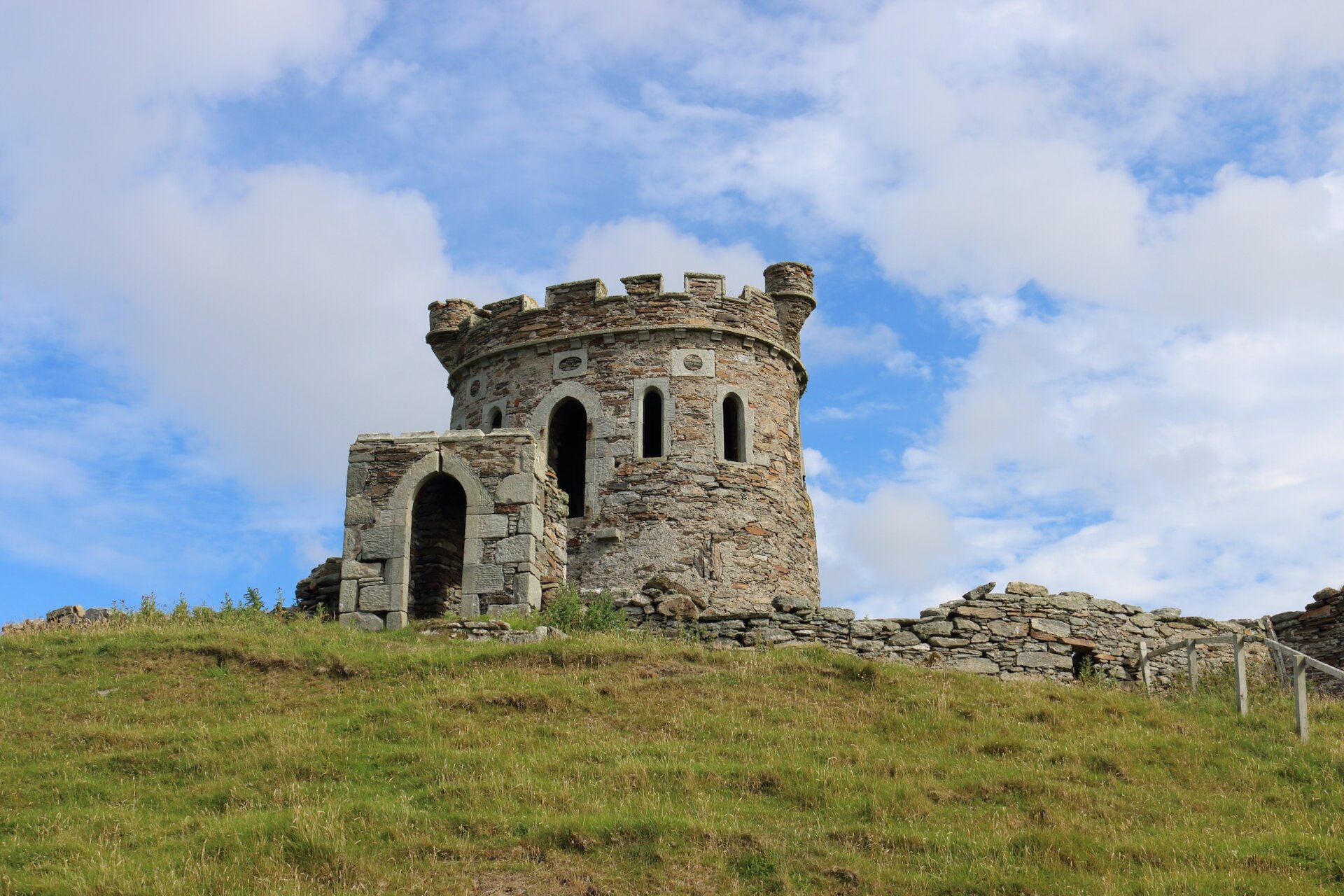 Observation Tower, Brough Lodge. Photo by Laurie Goodlad