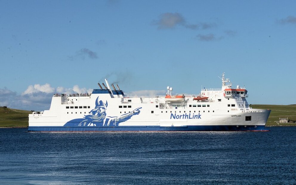 One of the two passenger ferries that connect Shetland to Orkney and Aberdeen | Alastair Hamilton