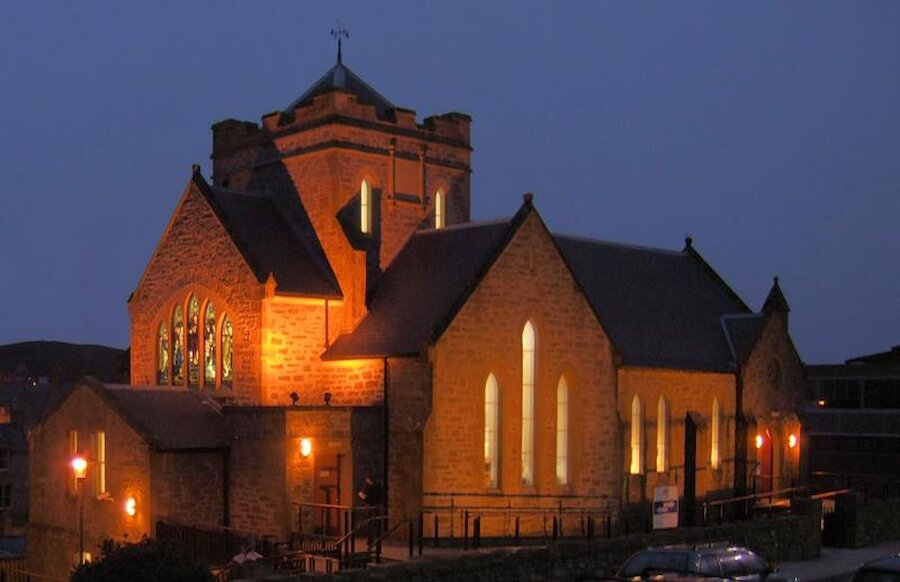St Ringan's Church, home to the Shetland Library since 2002 | Alastair Hamilton