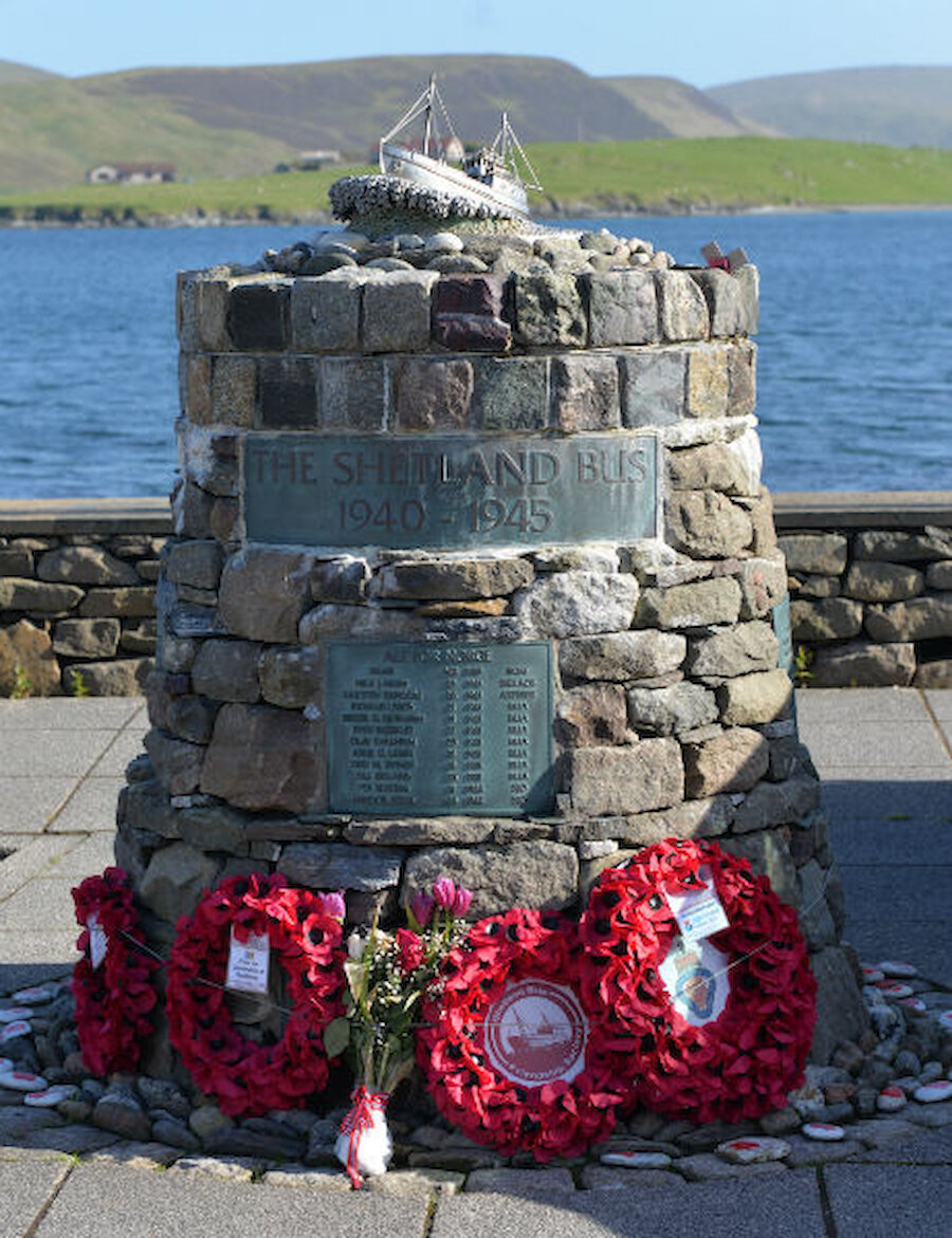 'Shetland Bus' memorial