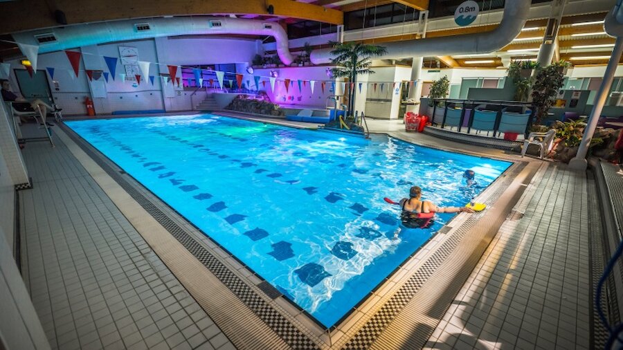 Swimming pools have been provided in several districts. | Shetland Recreational Trust