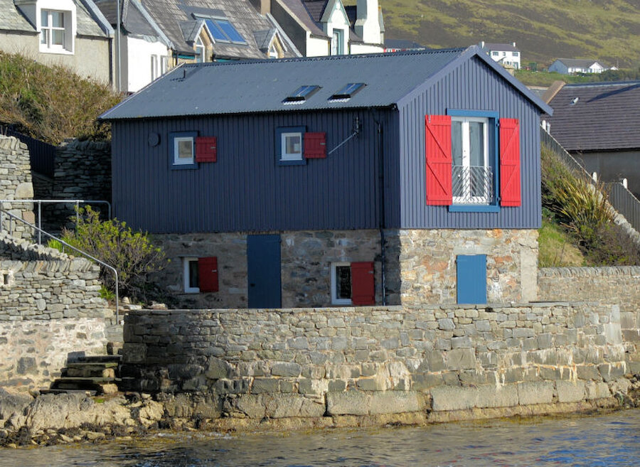 'D Booth', the residential studion managed by WASPS and Shetland Arts | Alastair Hamilton