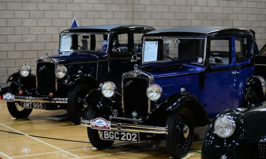 Beautifully turned out vintage Austins at the Classic Motor Show | Alastair Hamilton